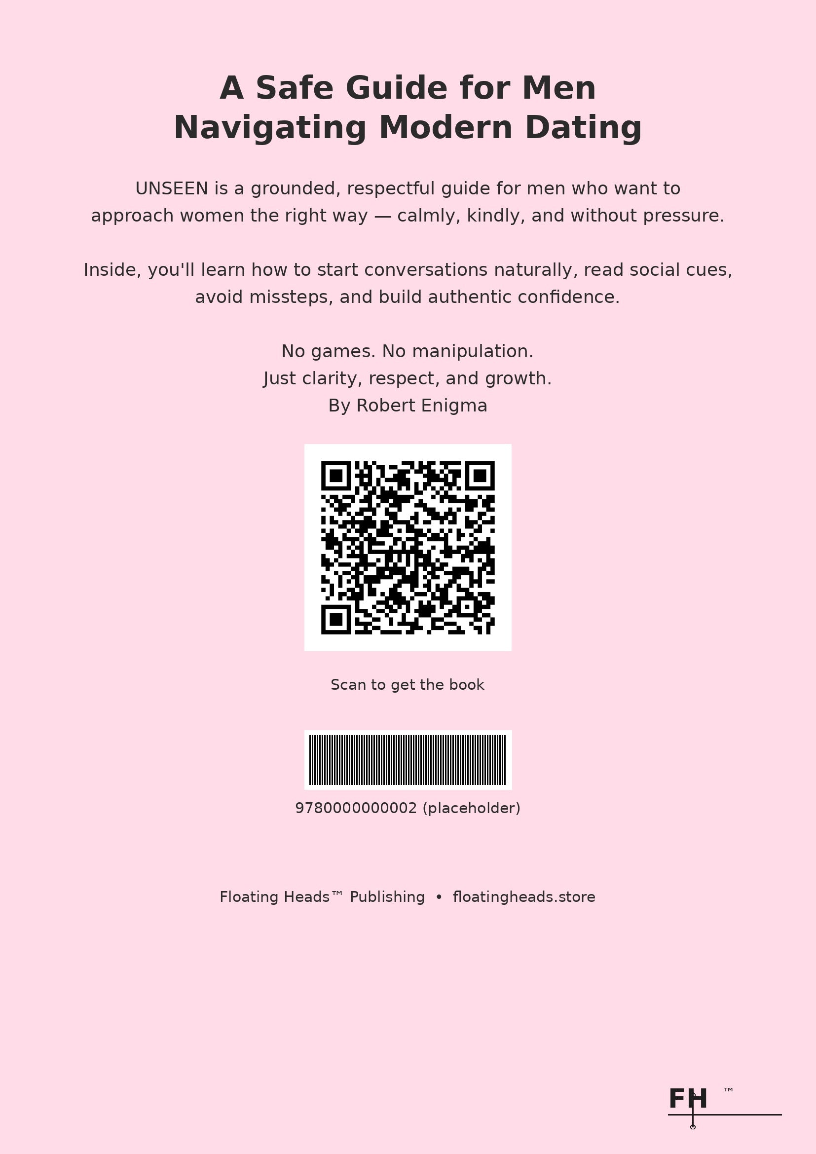 UNSEEN — A Safe Guide for Men Approaching Women (The Pink Book™)/Print Version