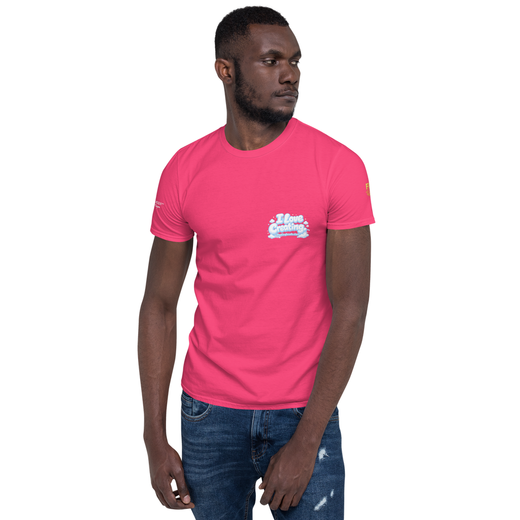 FLOATING HEADS™ "I LOVE CREATING™" UNISEX TEE