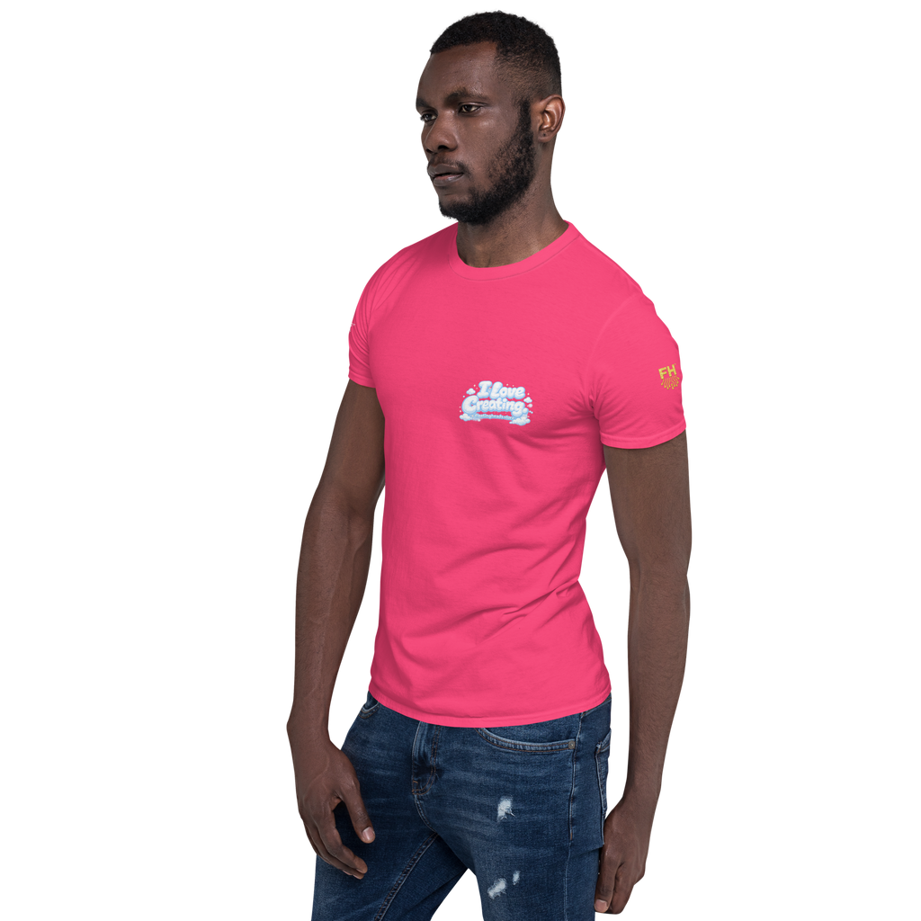 FLOATING HEADS™ "I LOVE CREATING™" UNISEX TEE